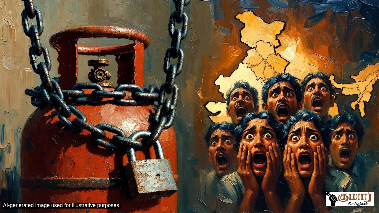 ஹார்முஸ் நீரிணை முடக்கம்: சமையல் சிலிண்டர் விநியோகத்தில் அதிரடி மாற்றம் - மத்திய அரசு அதிரடி உத்தரவு!