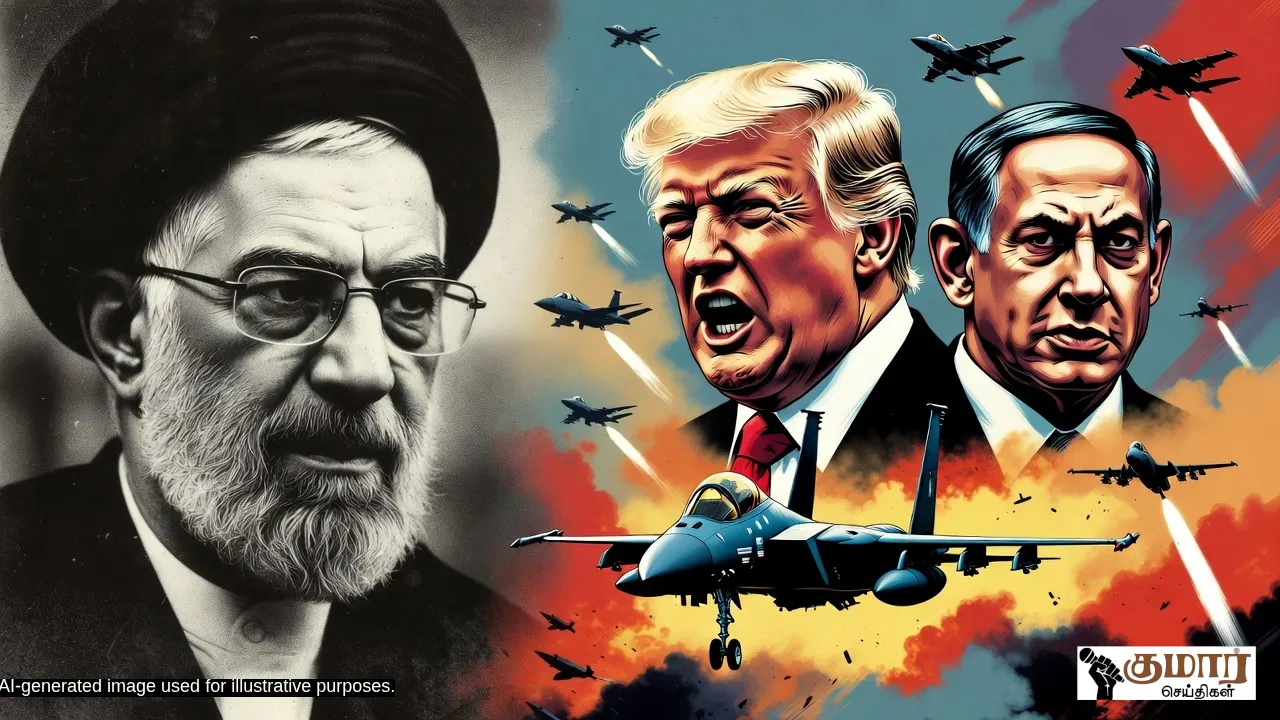 அமெரிக்கா-இஸ்ரேல் தாக்குதலில் காமேனி பலி: மேற்கு ஆசியாவில் போர் தொடங்கியது! பதற்றம் தீவிரம்.