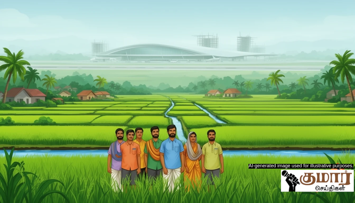 பரந்தூர் விமான நிலையத் திட்டம் அதிரடி ரத்து: விவசாயிகளுக்கு மிகப்பெரிய வெற்றி - தமிழக அரசின் வரலாற்றுச் சிறப்புமிக்க முடிவு!